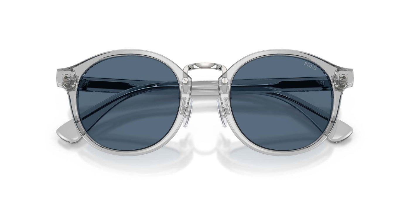 Polo Ralph Lauren PH4230 Shiny Transparent Grey/Dark Blue #colour_shiny-transparent-grey-dark-blue