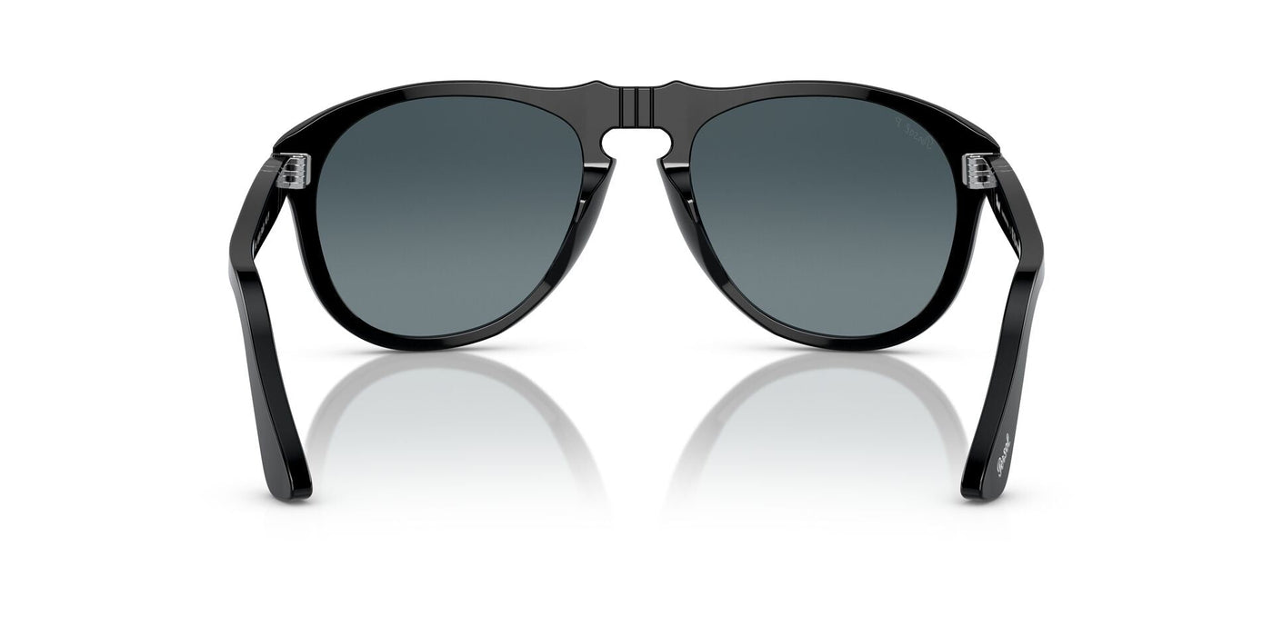 Persol PO0649 Black/Light Blue Dark Blue Polarised Gradient #colour_black-light-blue-dark-blue-polarised-gradient