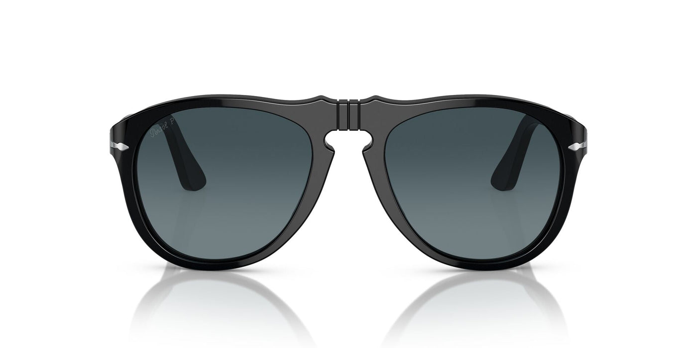 Persol PO0649 Black/Light Blue Dark Blue Polarised Gradient #colour_black-light-blue-dark-blue-polarised-gradient