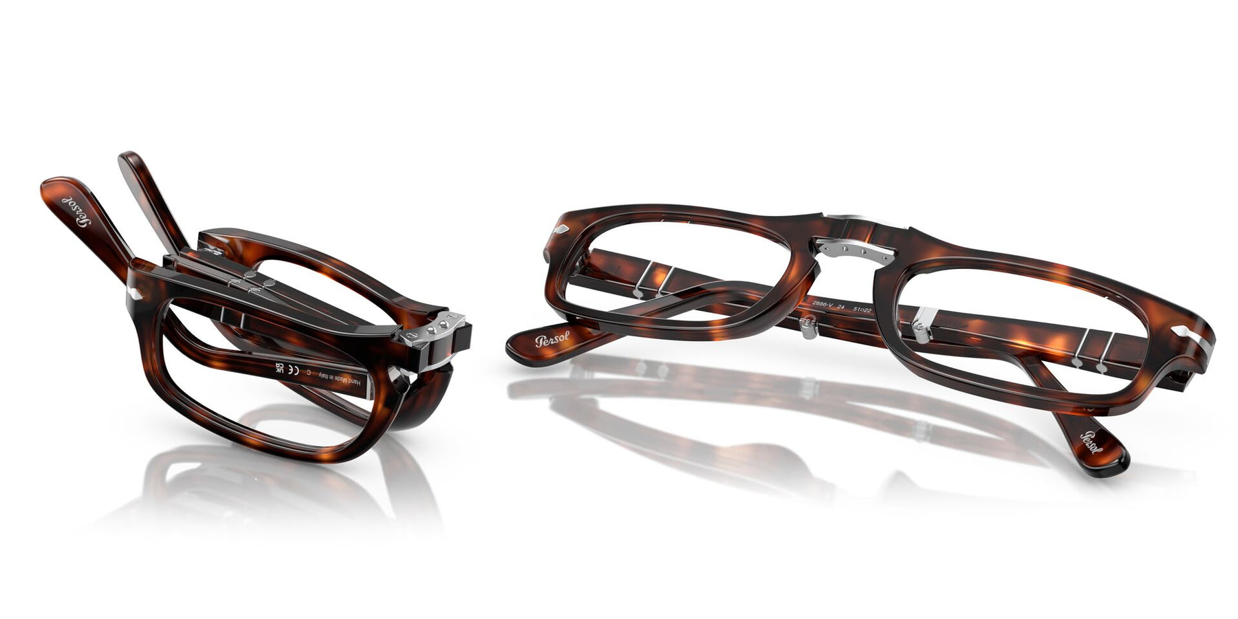 Persol PO2886V Rectangle Glasses Fashion Eyewear UK