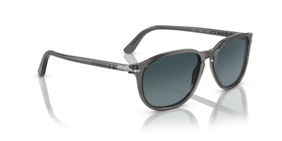 Persol PO3019S Transparent Grey/Light Blue Dark Blue Polarised Gradient #colour_transparent-grey-light-blue-polarised-gradient