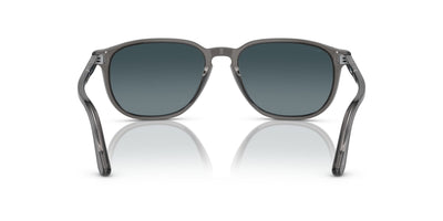 Persol PO3019S Transparent Grey/Light Blue Dark Blue Polarised Gradient #colour_transparent-grey-light-blue-polarised-gradient