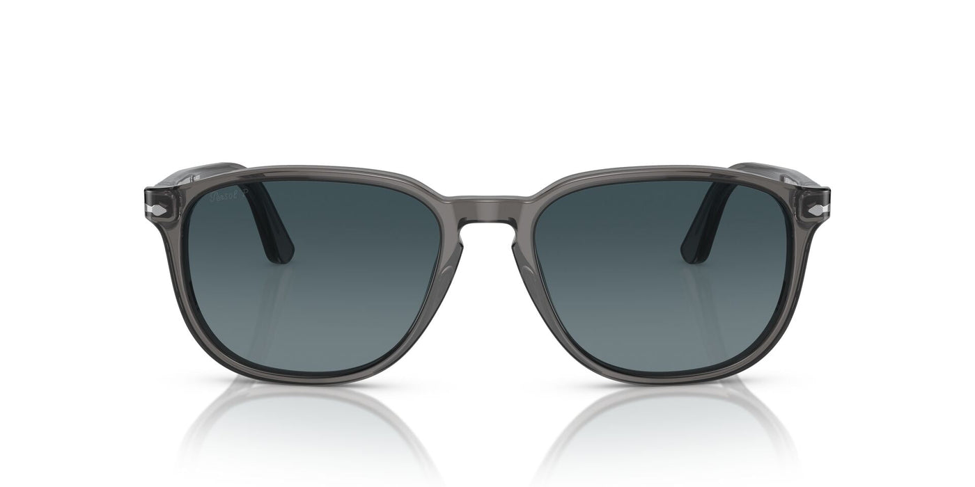 Persol PO3019S Transparent Grey/Light Blue Dark Blue Polarised Gradient #colour_transparent-grey-light-blue-polarised-gradient