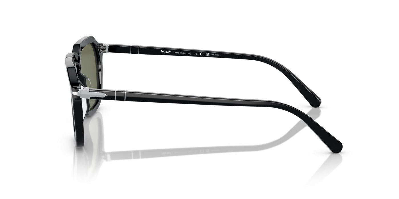 Persol PO3292S Black/Polarised Green #colour_black-polarised-green