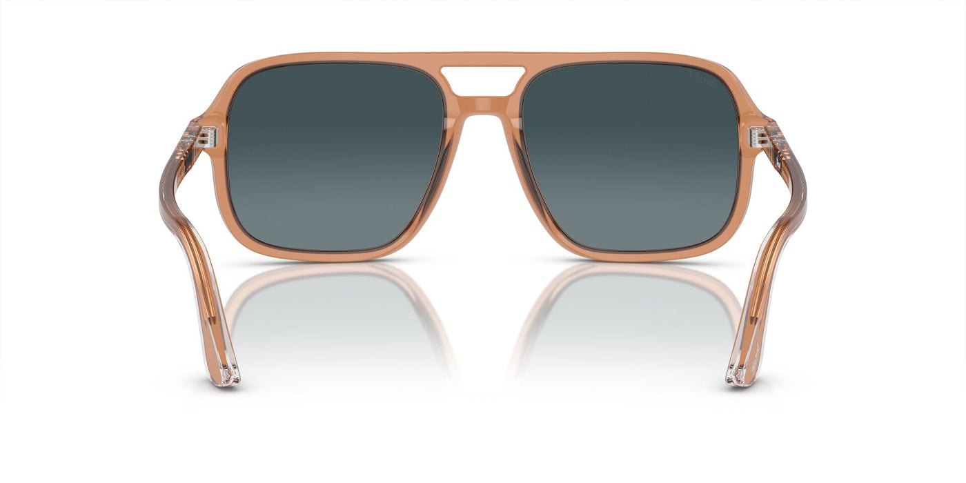 Persol PO3328S Transparent Brown/Light Blue Dark Blue Polarised Gradient #colour_transparent-brown-light-blue-dark-blue-polarised-gradient