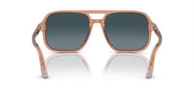 Persol PO3328S Transparent Brown/Light Blue Dark Blue Polarised Gradient #colour_transparent-brown-light-blue-dark-blue-polarised-gradient