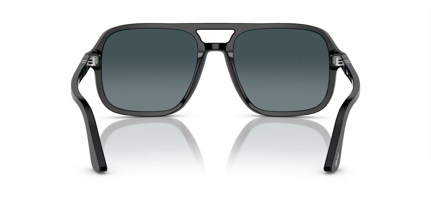 Persol PO3328S Black/Light Blue Dark Blue Gradient #colour_black-light-blue-dark-blue-gradient