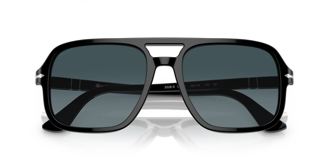 Persol PO3328S Black/Light Blue Dark Blue Gradient #colour_black-light-blue-dark-blue-gradient