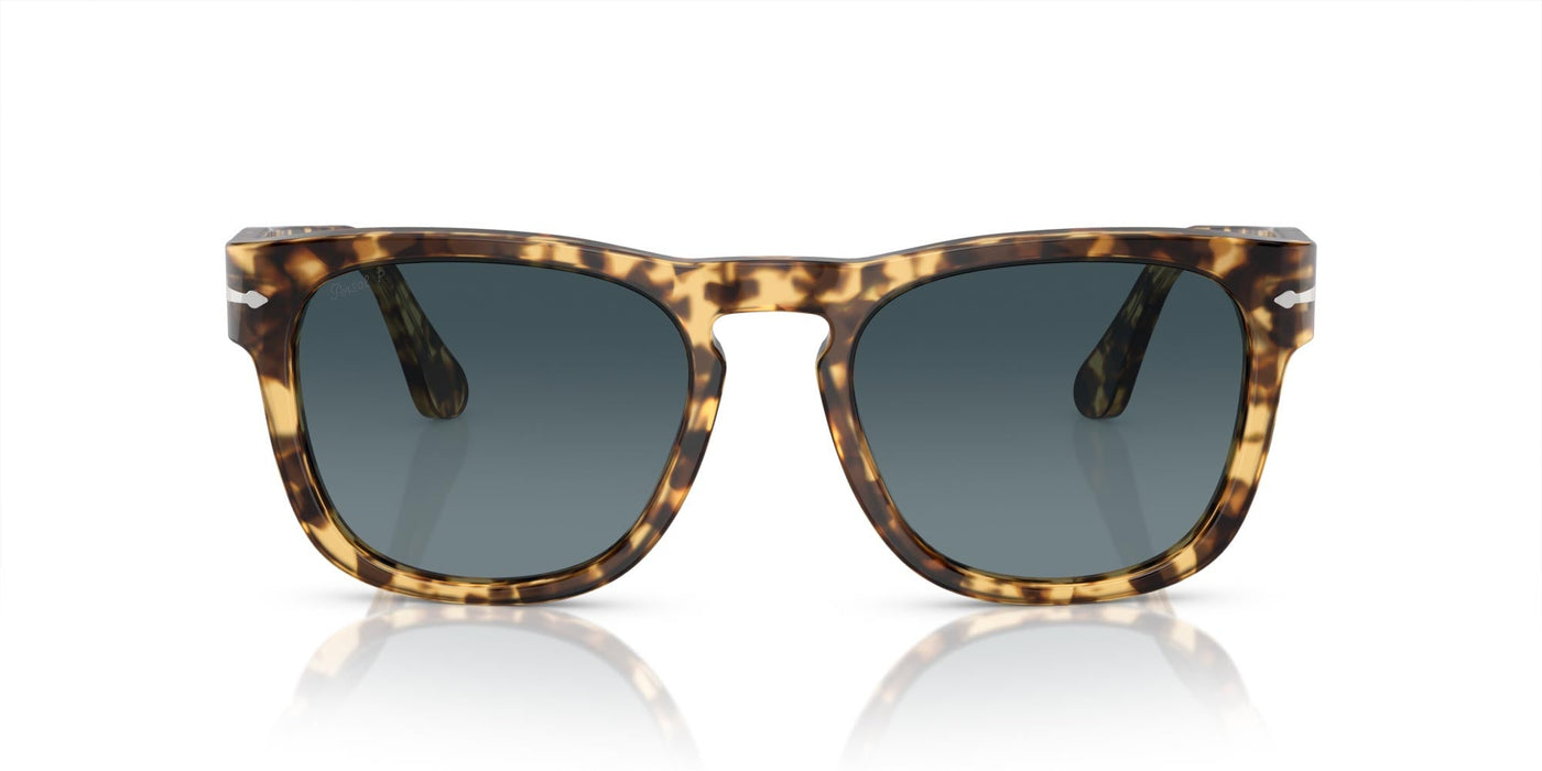 Persol Elio PO3333S Beige Tortoise/Blue Dark Blue Gradient Polarised #colour_beige-tortoise-blue-dark-blue-gradient-polarised