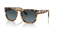 Persol Elio PO3333S Beige Tortoise/Blue Dark Blue Gradient Polarised #colour_beige-tortoise-blue-dark-blue-gradient-polarised