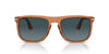 Persol PO3336S Transparent Brown/Light Blue Dark Blue Polarised Gradient #colour_transparent-brown-light-blue-dark-blue-polarised-gradient