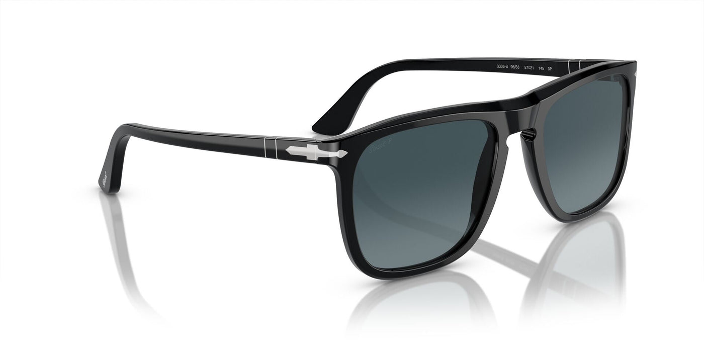 Persol PO3336S Black/Light Blue Dark Blue Gradient #colour_black-light-blue-dark-blue-gradient