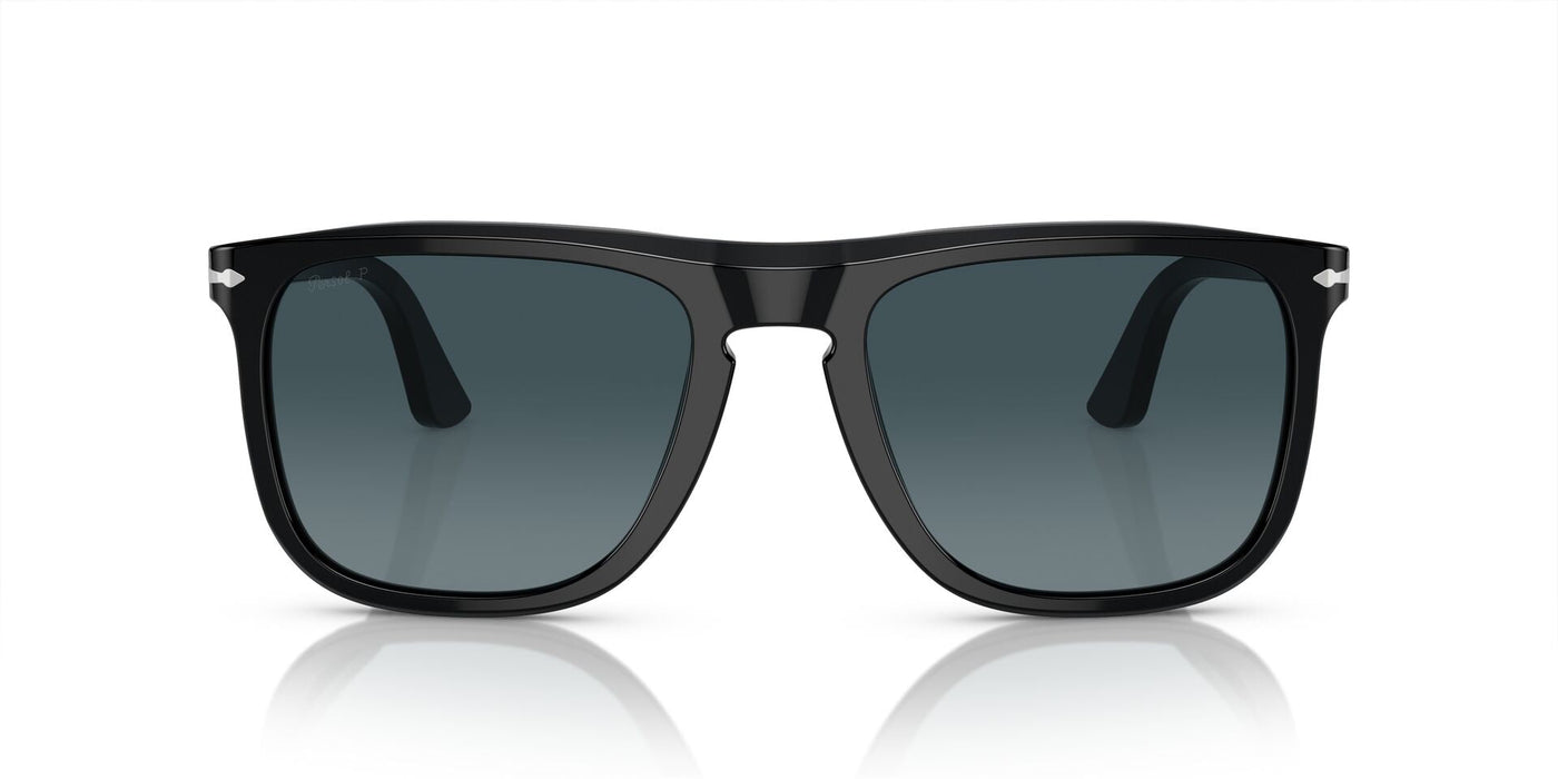 Persol PO3336S Black/Light Blue Dark Blue Gradient #colour_black-light-blue-dark-blue-gradient