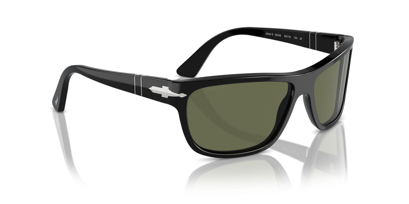 Persol PO3342S Black/Green Polarised #colour_black-green-polarised