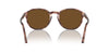 Persol PO3343S Striped Bordeaux/Brown Polarised #colour_striped-bordeaux-brown-polarised