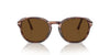 Persol PO3343S Striped Bordeaux/Brown Polarised #colour_striped-bordeaux-brown-polarised