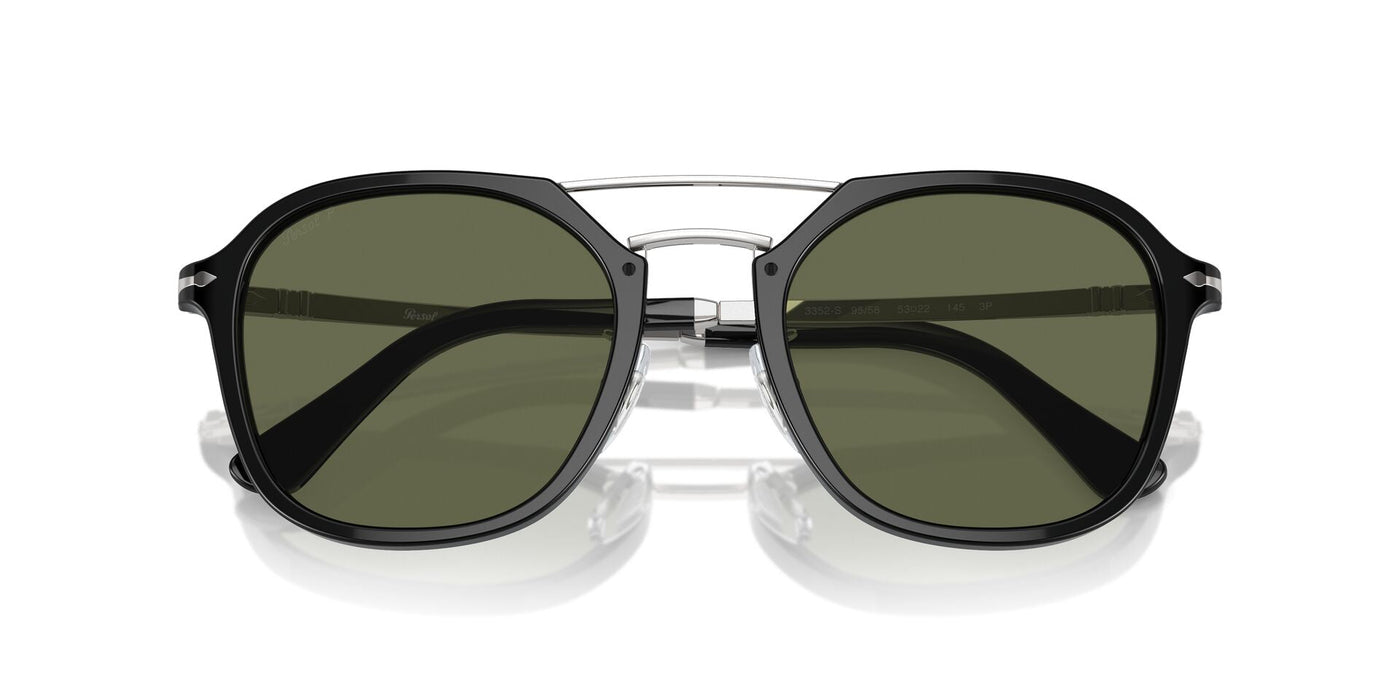 Persol PO3352S Black/Green Polarised #colour_black-green-polarised