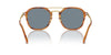 Persol PO3352S Striped Brown/Light Blue #colour_striped-brown-light-blue