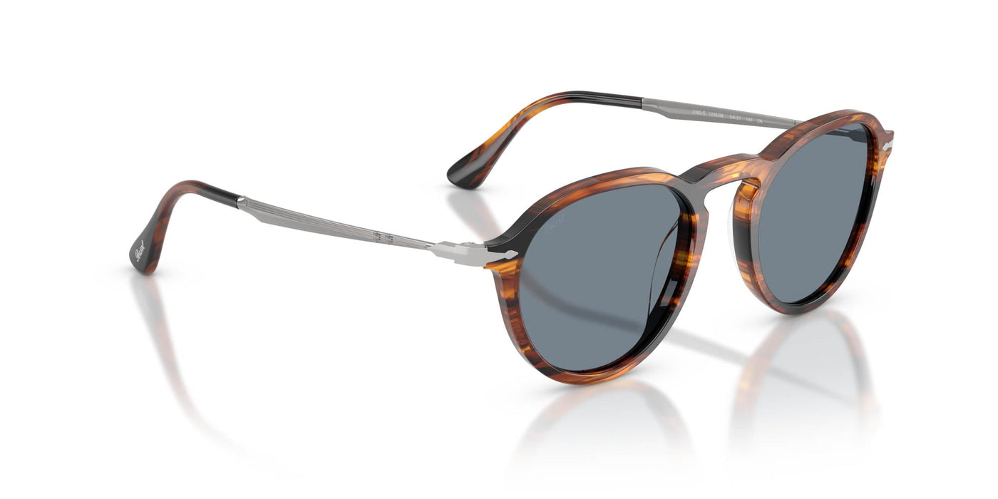Persol PO3383S Striped Black-Brown/Light Blue #colour_striped-black-brown-light-blue