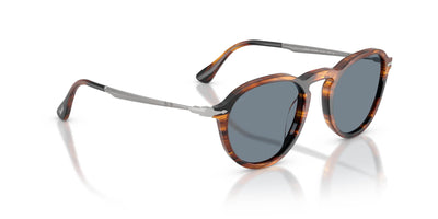 Persol PO3383S Striped Black-Brown/Light Blue #colour_striped-black-brown-light-blue