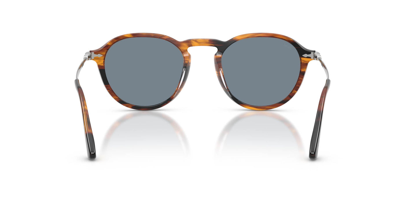 Persol PO3383S Striped Black-Brown/Light Blue #colour_striped-black-brown-light-blue