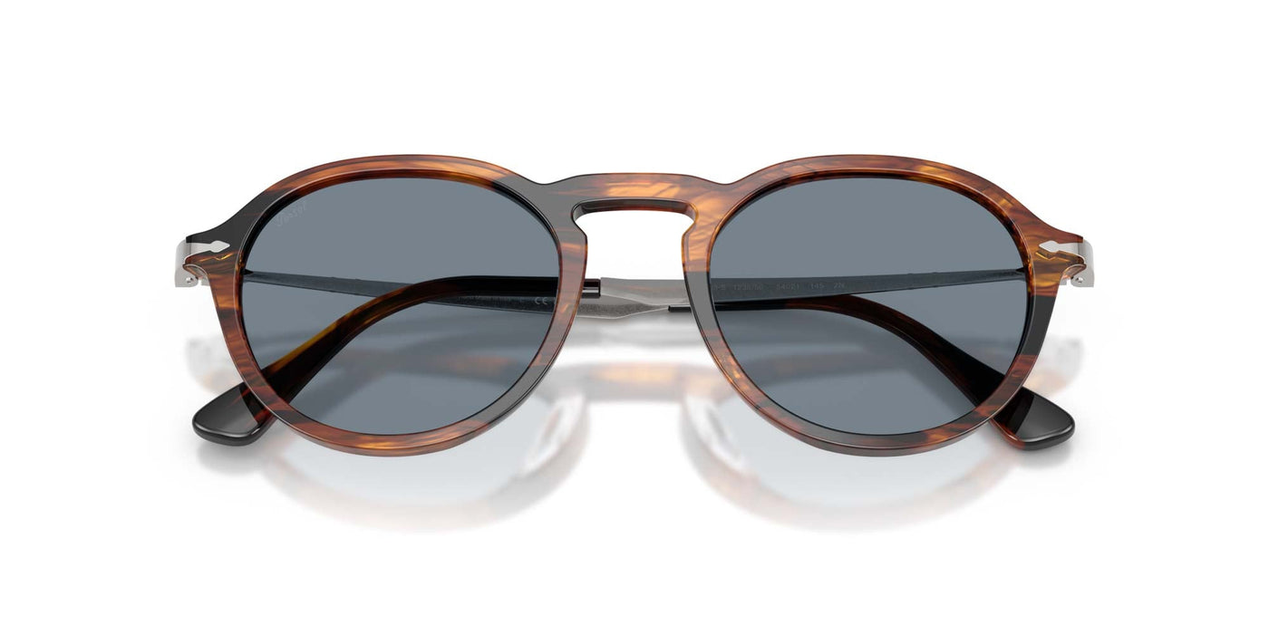 Persol PO3383S Striped Black-Brown/Light Blue #colour_striped-black-brown-light-blue