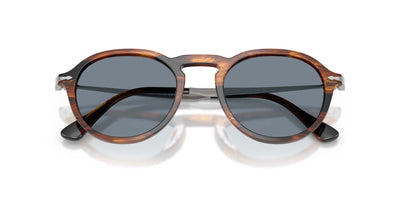 Persol PO3383S Striped Black-Brown/Light Blue #colour_striped-black-brown-light-blue