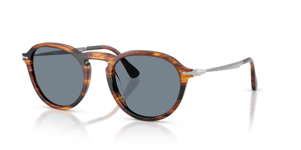 Persol PO3383S Striped Black-Brown/Light Blue #colour_striped-black-brown-light-blue
