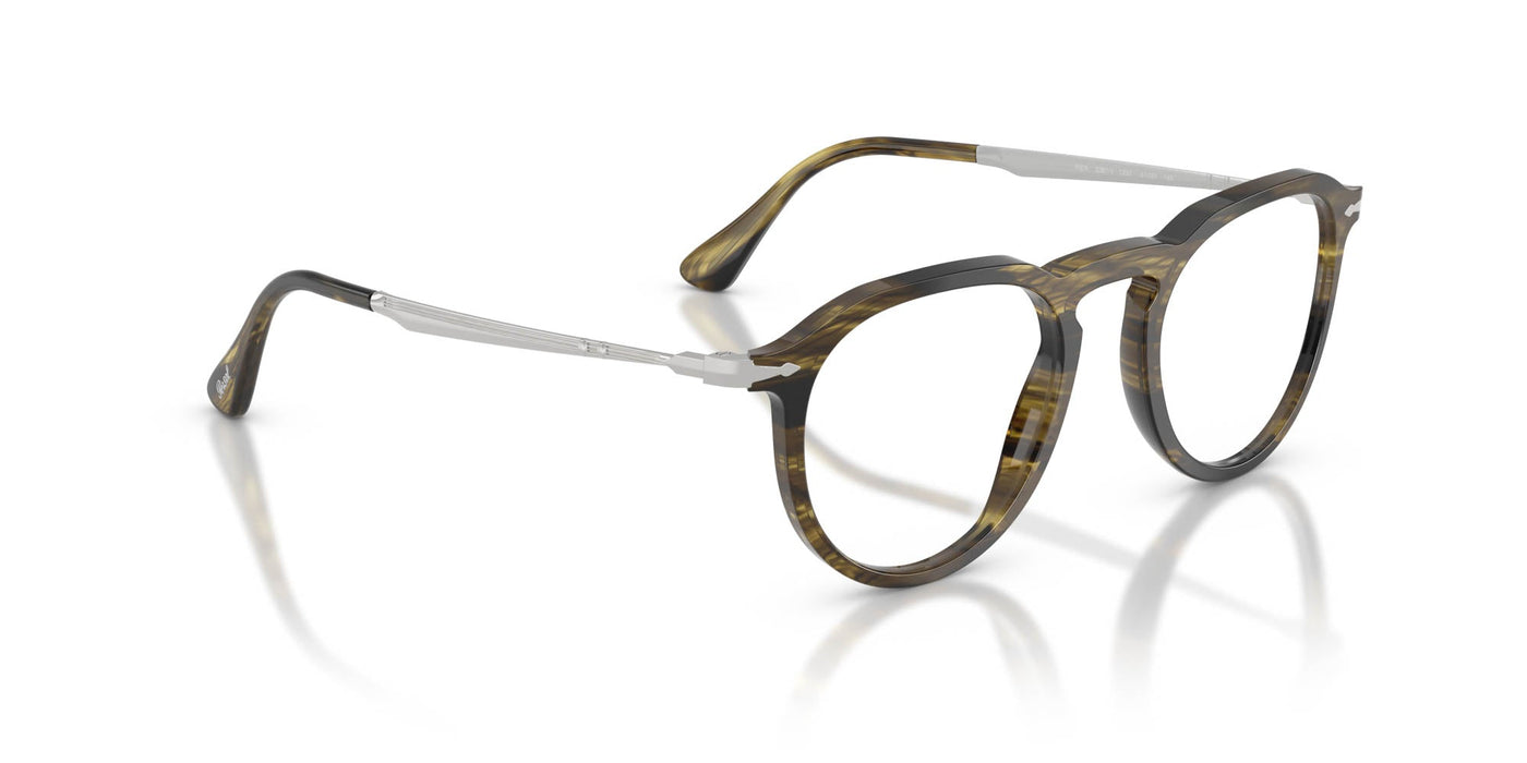 Persol Pier PO3387V Striped Black-Olive Green #colour_striped-black-olive-green