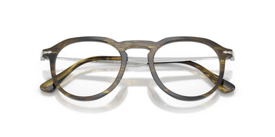 Persol Pier PO3387V Striped Black-Olive Green #colour_striped-black-olive-green