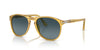 Persol PO9649S Honey/Polarised Light Blue #colour_honey-polarised-light-blue