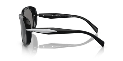 Prada SPR04Z Black/Polarised Dark Grey #colour_black-polarised-dark-grey