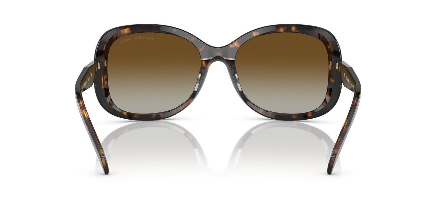 Prada SPR04Z Tortoise/Polarised Brown Gradient #colour_tortoise-polarised-brown-gradient