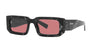 Prada SPR06Y Abstract Black White/Red #colour_abstract-black-white-red