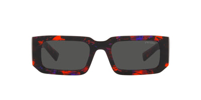 Prada SPR06Y Abstract Orange/Dark Grey #colour_abstract-orange-dark-grey