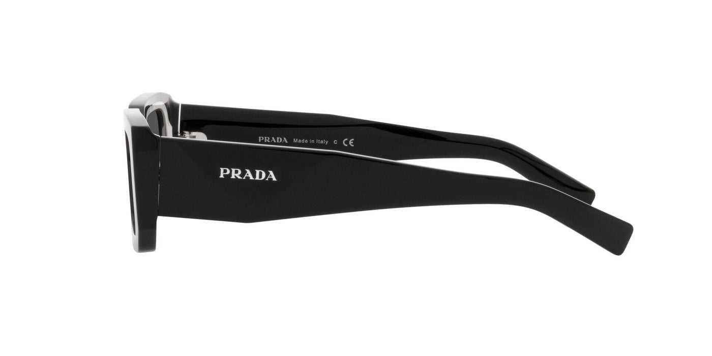 Prada SPR06Y Black White/Dark Grey #colour_black-white-dark-grey