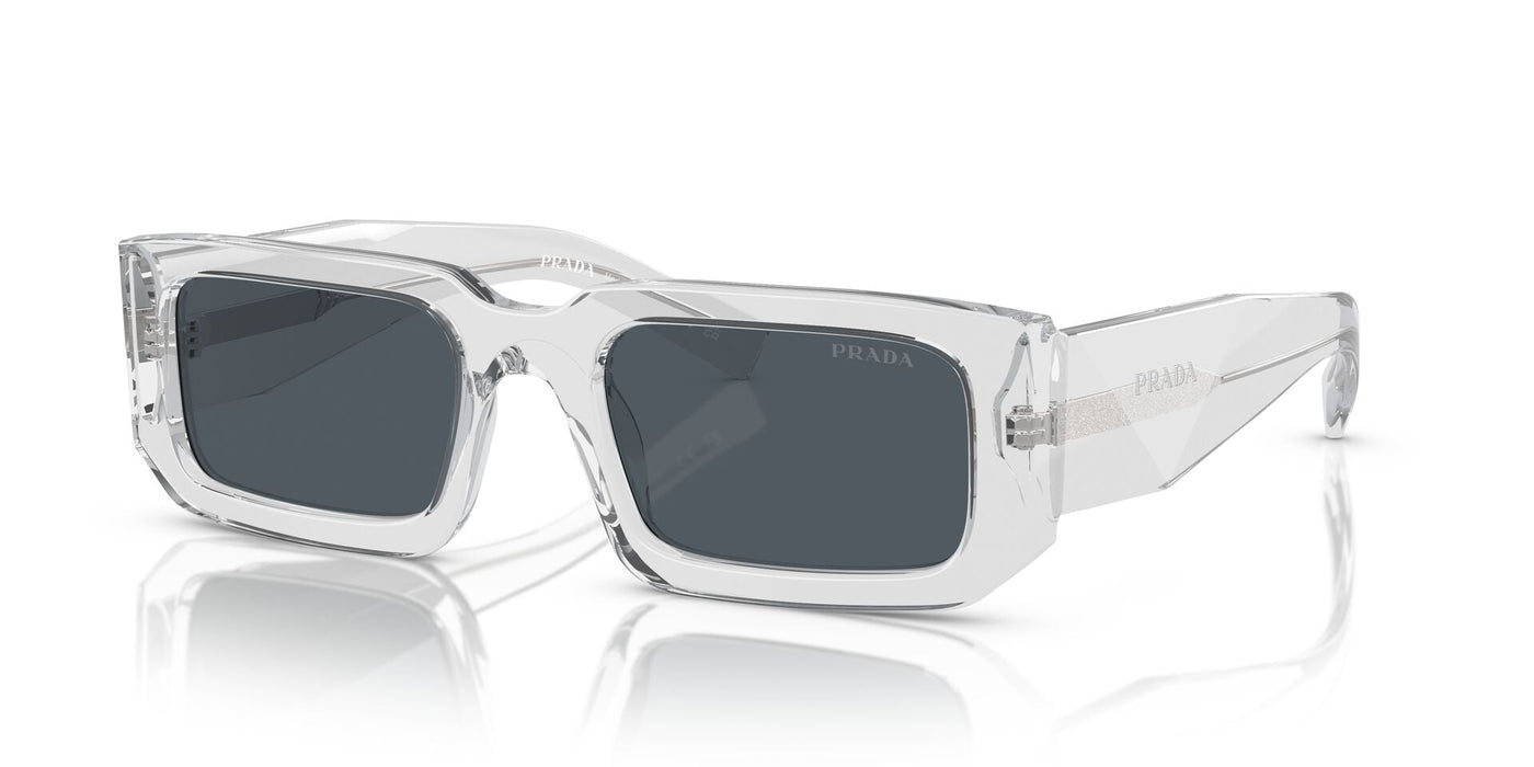 Prada SPR06Y Transparent Grey/Dark Grey #colour_transparent-grey-dark-grey