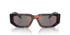 Prada SPR09Z Abstract Orange/Dark Grey Blue Red Mirror #colour_abstract-orange-dark-grey-blue-red-mirror