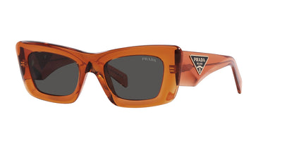 Prada SPR13Z Crystal Orange/Dark Grey #colour_crystal-orange-dark-grey