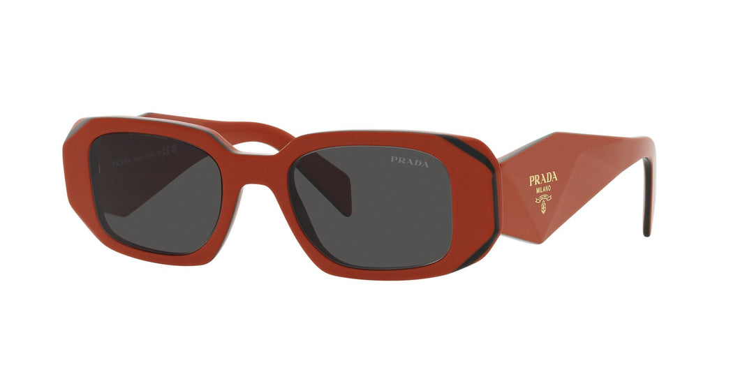 Prada SPR17W Rectangle Sunglasses Fashion Eyewear