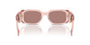 Prada SPR17W Transparent Peach/Light Brown #colour_transparent-peach-light-brown