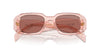 Prada SPR17W Transparent Peach/Light Brown #colour_transparent-peach-light-brown
