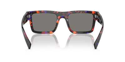 Prada SPR19W Abstract Orange/Dark Grey Blue Red Mirror #colour_abstract-orange-dark-grey-blue-red-mirror