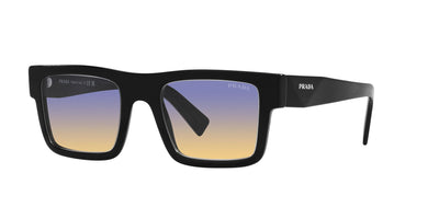 Prada SPR19W Black/Clear Fifty Yellow Dark Blue #colour_black-clear-fifty-yellow-dark-blue