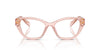 Prada VPR21Z Transparent Peach #colour_transparent-peach