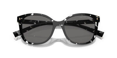 Prada SPR22Z Black Crystal Tortoise/Dark Grey Polarised #colour_black-crystal-tortoise-dark-grey-polarised