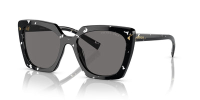 Prada SPR23Z Black Crystal Tortoise/Dark Grey Polarised #colour_black-crystal-tortoise-dark-grey-polarised