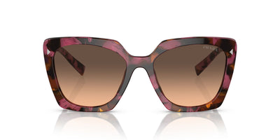 Prada SPR23Z Begonia Cognac Tortoise/Brown Grey Gradient #colour_begonia-cognac-tortoise-brown-grey-gradient