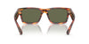 Prada SPR25Z Striped Briar Tortoise/Green Polarised #colour_striped-briar-tortoise-green-polarised