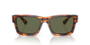 Prada SPR25Z Striped Briar Tortoise/Green Polarised #colour_striped-briar-tortoise-green-polarised